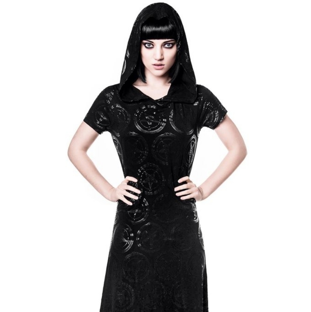 Killstar Baphomet Maxi Dress